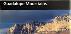 2025 Guadalupe Mountains Np - Tx  National Park Service Unigrid Brochure map New