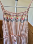 Girls Jessica Simpson Striped Maxi Dress Size 7 8 Pre-owned  Excellent Condition