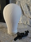 21 5  Pinable Head Mannequin Wigs Display Styling Hat Holder W Table Clamp