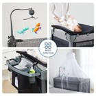  5 In 1 Portable Deluxe Nursery Center  Baby Bassinet Bedside Sleeper  Cribs 