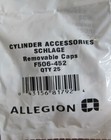 25-pack Allegion  Schlage F506-452 Compressible Cylinder Removeable Top Caps F50