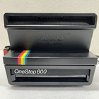 Vintage Polaroid One Step 600 Rainbow Stripe Instant Film Camera Film Tested