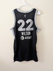 Nike Las Vegas Aces Wilson Wnba Women   s Basketball Jersey Size M Black gray