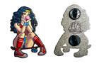 Wonder Woman Enamel Pin - Cute Lapel Pins Skater Girl Gift Comic Book Super Hero