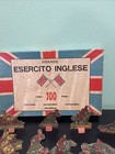 Antique Italian Toy Soldiers     Cardboard Army Set  Original Box  Ca  1930s   40s