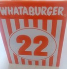  Whataburger Table Tent Number 22