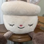 Nwt Easter Greenhouse By Russ 12 Inch Plush Lily Potted Plant    luca    Bunny Ears