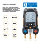 Testo 550s Ac Manifold Gauge Set 2 Wired Temperature Clamp Probes Bluetooth
