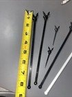  6  Vintage Playboy Club Bunny Drink Swizzle Sticks   Stirrers Black And White