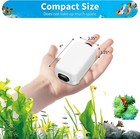 Aquarium Air Pump 100gal Fish Tank Adjustable Dual-outlet Hydroponic Oxygen