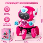 Smart Electronic Dancing Robot Toys With Lights   Music For Kids Birthday Gift