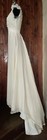 Vintage 1980   s Bridal Couture Floral Lace Appliqu   Wedding Gown 34-24-52
