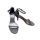 Stuart Weizman Women   s Silver Shoes heels Size 8m Sku 3033