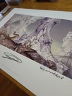 Roger Dean Yes Art Print Lithograph Relayer Hand Signed Jon Anderson Steve Howe