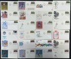 Lot Of 99 1979 Mixed Cachet First Day Covers Olympics  John Paul Jones
