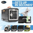 Mirapet Pet Carrier  Collapsible Portable Kennel For Small Cats Or Dogs  21 