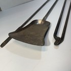 Vintage Virginia Metal Crafters Colonial Williamsburg 3piece Fireplace Tool Set