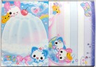 Kamio Happy March Mini Memo Pad 70 Animal Rabbit Cat Character 2026 Made Japan