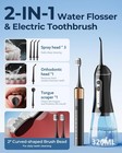 Electric Toothbrush With Water Flosser For Teeth  Sonic Electric Toothbrush And