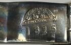 19th Century Meriden B  Company Silverplated Flask Weight 338 Grams