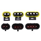 15 Kits 2 3 4 Pins Way Car Auto Sealed Waterproof Electrical Wire Connector Plug