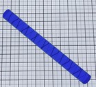 1 1 4    Diameter 12    Inch Long Blue Clear Translucent Acrylic Lucite Color Rod