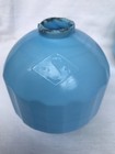     Darker Blue Hue   Marked S Co Struthers   Lightning Rod Ball Barn Home Shed