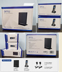 Grandstream Dp752 Dect Voip Base Station   2x Dp722 Cordless Hd Handsets New