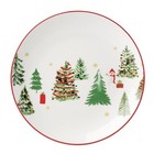 Oneida Merry   Bright Porcelain Accent Plates Set Of 4  8 Inch