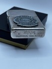 Camel 85th Anniversary Emblem Vintage 1998 Silver Plated Zippo Lighter