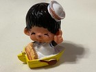 5 Sekiguchi Monchichi Monkey Pvc Figure Lot Vintage 1979 Hong Kong  a14 