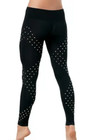 Balera Urban Groove Seamless Studded Leggings Sm7282 Black Studs Mc Lc M L Child
