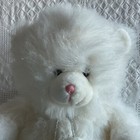 Sparkly  Large 14  Holiday Bear Vintage Russ Berrie Stuffed Bear With Shimmer 