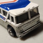 Hot Wheels Vintage 1980 Greyhound Mc-8 Bus White Bw Blackwall Hk Hong Kong