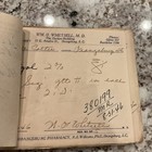 100 Rx Prescriptions 1940s Dr Eargle Crawford Ackerman   s Pharmacy Orangeburg Sc