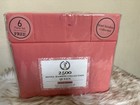 Hotel Bamboo Collection 2500 Queen Pink 6-piece Sheet Set Deep Pocket