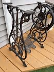 Antique Willcox   Gibbs Sewing Machine Cast Iron Base Nice Condition 