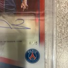 Topps 2025-26 Chrome Ucc Ousmane Dembele Psg Red Lava Auto 1 5 Ca-od Psa 8