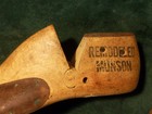 Vintage Wood Size 8d Remodeled Munson  Industrial Shoe Factory Mold Last   e-80