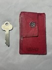 Vintage Mosler Safe Deposit Box Key  118   Original Bank Envelope  n98 