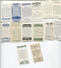 27 Tobacco Card Lot All Different Cards From All Different Sets