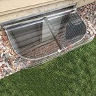 57 In  W X 26 In  D X 2-1 2 In  H Premium Square Flat Window Well Cover