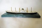 Holland America Line -- Model Of Hal Freighters Kinderdyck   Kloosterdyk  1950s
