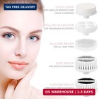 Electric Facial Cleansing Brush Waterproof Face Scrubber With 5 Brush Heads