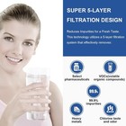 2 Pack Edr1rxd1 Refrigerator Water Filter Replacement W10295370a 9081