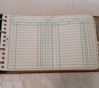 Accounting Wilson Jones Ledger Binder With Alphabetical Tabs   Unused