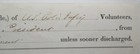 1865 Civil War Muster In Roll Document  U s  Colored Infantry