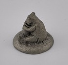 Vintage Hudson Pewter Winnie The Pooh Figurine     Disney Statue