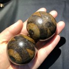 Pair Of Magic Power Tibetan Old Agate 3eye Totem Dzi Bead 45 7 46 5mm
