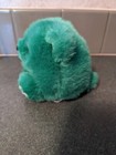 Vintage Swibco Puffkins Plush Bear Patrick Green Stuffed Animal 4  1994 
